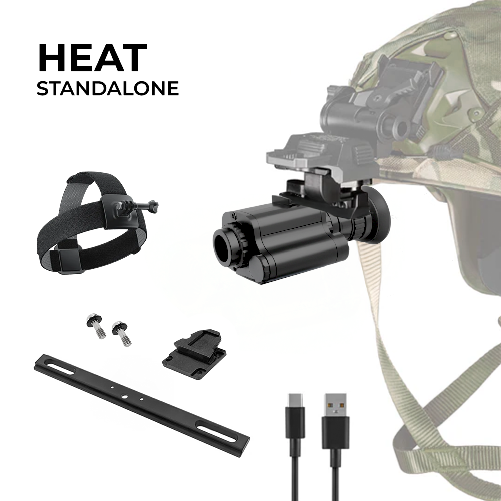 HEAT & VIPER Thermal Night Vision Goggle Bridge Combo