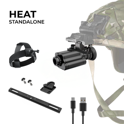 HEAT & VIPER Thermal Night Vision Goggle Bridge Combo