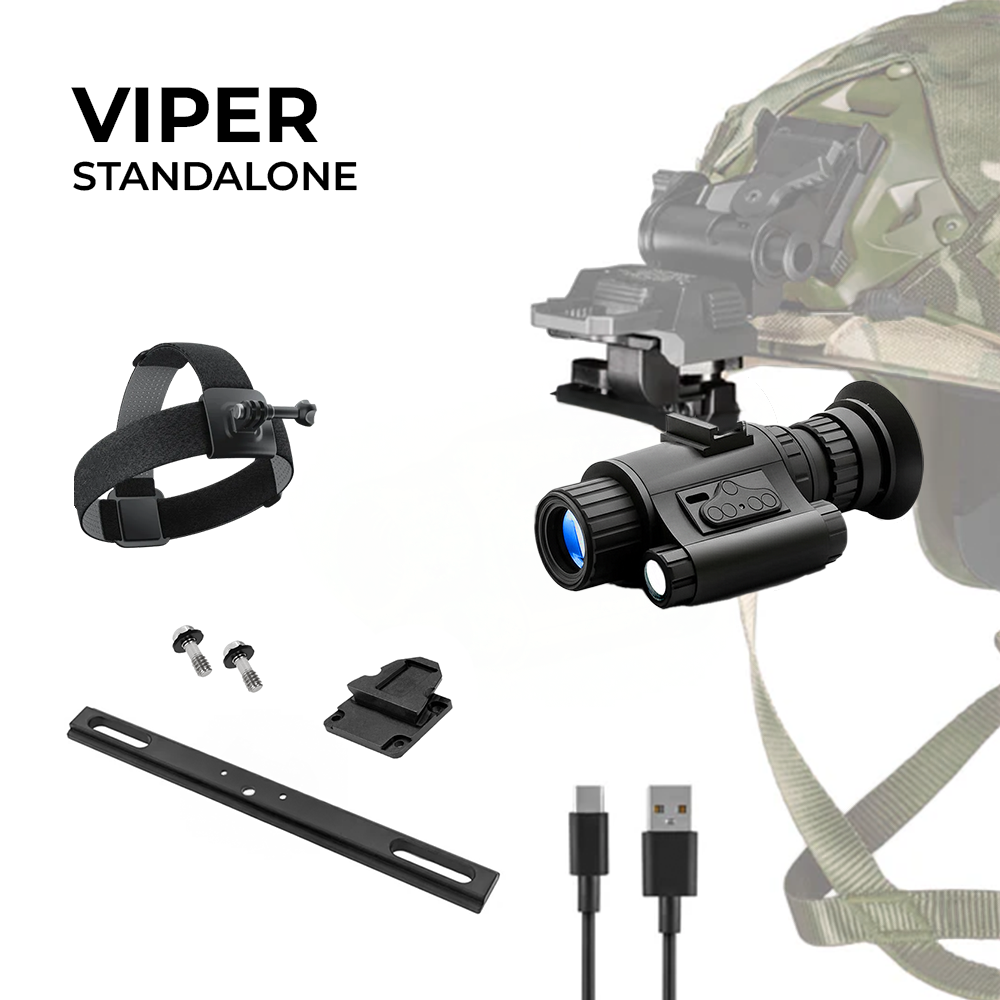 HEAT & VIPER Thermal Night Vision Goggle Bridge Combo