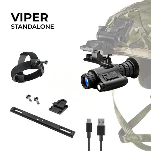HEAT & VIPER Thermal Night Vision Goggle Bridge Combo
